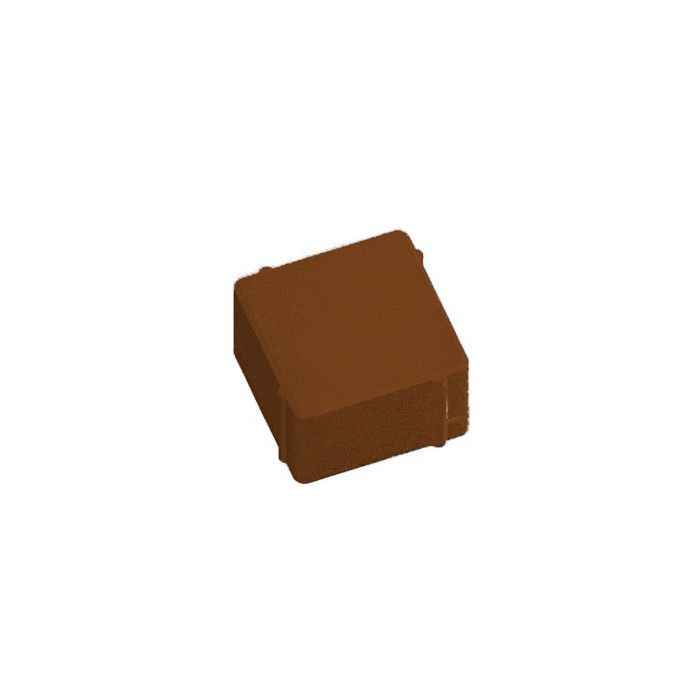 Квадратная тротуарная плитка 200х200х60 Коричневый